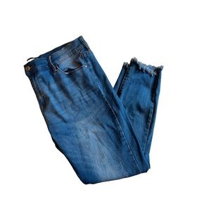 PacSun blue denim ankle jeggings